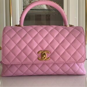 Medium Bubblegum pink coco handle! RARE! New in box unworn! Perfect pink!